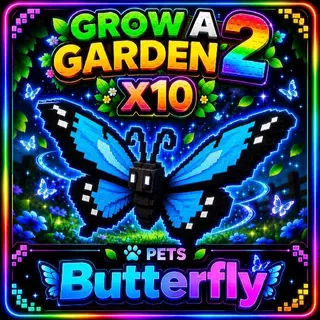 Butterfly X10 Grow A Garden 2