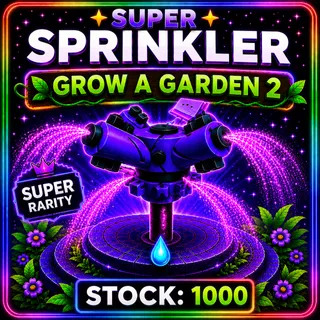 Super Sprinkler x1000 Grow A Garden