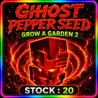 Ghost Pepper Seed x20 Grow A Garden 2 