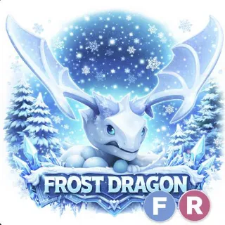 Adopt Me Fr Frost Dragon