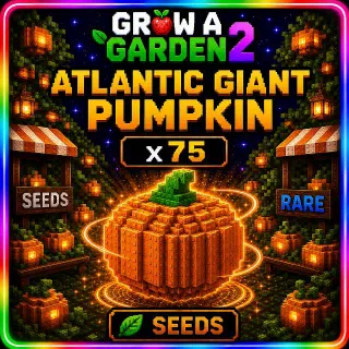 Atlantic Giant Pumpkin Seed X75 Grow A Garden 2