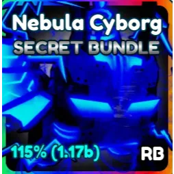 200%+ Limited Pet | 1x Rainbow Electric Nebula Cyborg (200%+ your best pet) | Tap Simulator (TS)
