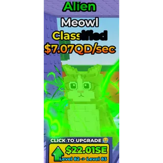 Alien Classified Meowl