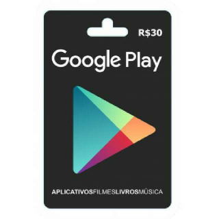 Gift Card Google Play Store 20 Reais - Deep Games