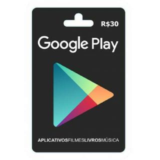 Google Play Gift Card R$ 30