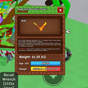 Pmint New Years Dragon