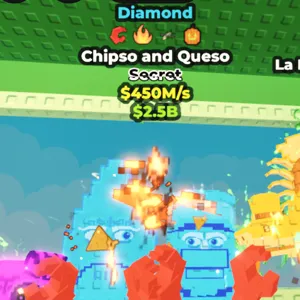 Diamond chipso and queso