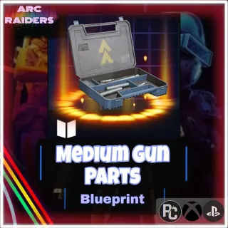 Medium Gun Parts Blueprint |ARC RAIDERS|