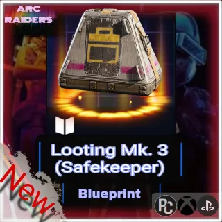 Looting Mk. 3 🔥Safekeeper🔥 BLUEPRINT