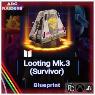 Looting MK3 (Survivor)  Blueprint  |ARC RAIDERS|