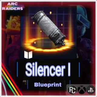 Silencer I Blueprint |ARC RAIDERS|
