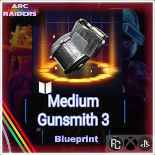 Extended Medium Gunsmith 3 Blueprint |ARC RAIDERS|