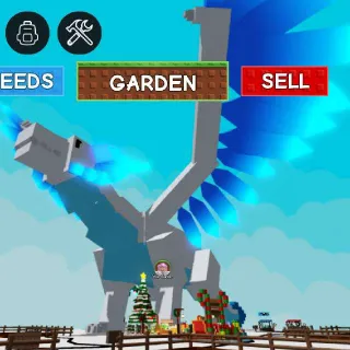 HUGE JUMBO FROST DRAGON [60.81kg] + FREE GODLY MEGA Ostrich (Huge, Titanic, Godly, Colossal)