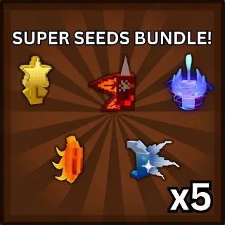 x5 Super Seeds Bundle | Grow a Garden 2