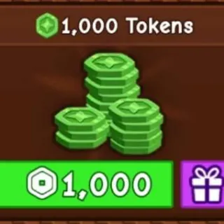 1,000/1000 Tokens - Grow a Garden Token