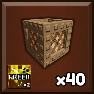 x40 Fence Crate + FREE x2 Legendary Sprinkler | Grow a Garden 2