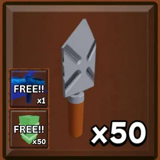 x50 Trowel + FREE x50 Bamboo Seed & x1 Rare Sprinkler | Grow a Garden 2