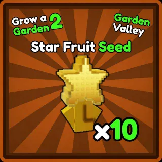 x10 Star Fruit Seed | Grow a Garden 2