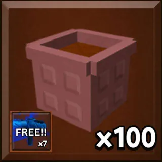 x100 Basic Pot + FREE x7 Rare Sprinkler | Grow a Garden 2