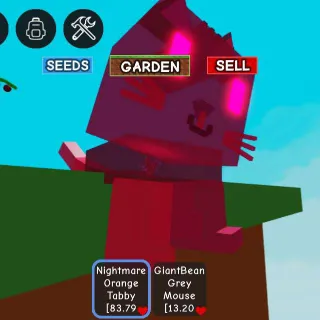 TITANIC NIGHTMARE ORANGE TABBY [83.79kg] + FREE SEMI-HUGE Grey Mouse