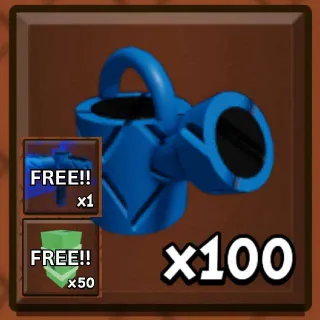 x100 Watering Can + FREE x50 Bamboo Seed & x1 Rare Sprinkler | Grow a Garden 2