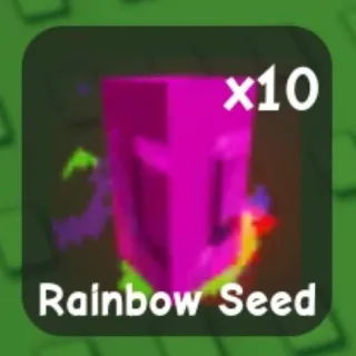 x10 RAINBOW SEED in Grow a Garden 2