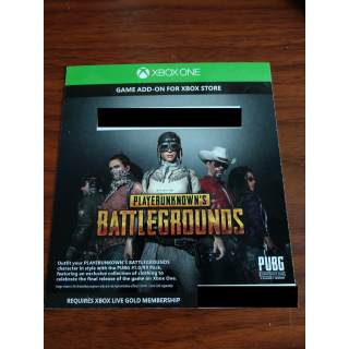 Playerunknown's Battlegrounds #1.0/99 Pack Xbox One - XBox One Games ...