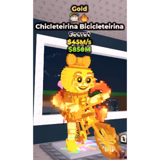 Steal a Brainrot -  Chicleteirina Bicicleteirina Gold $45M/s