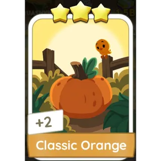 Classic Orange Monopoly Go