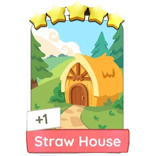 Straw House Monopoly Go