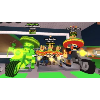 Steal a Brainrot - Burrito Bandito Radioactive $34M/s - Los Burritos $25.5M/s - Burrito Bandito $48M/s