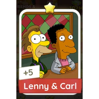 Lenny & Carl Monopoly Go