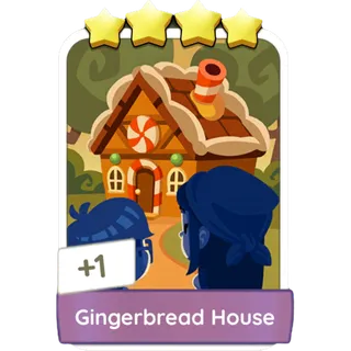 Gingerbread House- Monopoly Go