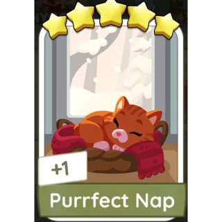 Purrfect Nap Monopoly Go