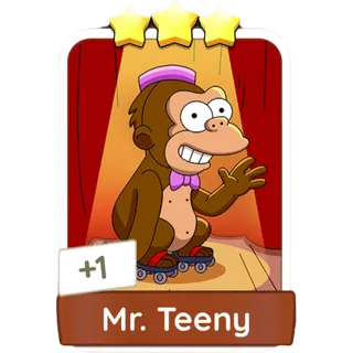 Mr. Teeny Monopoly Go