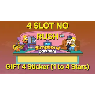 4 Slot Simpsons Partners Event No RUSH
