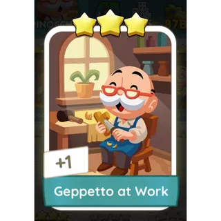 Geppetto at Work - Monopoly Go