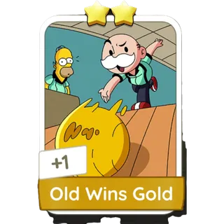 Old Wins Gold Monopoly Go