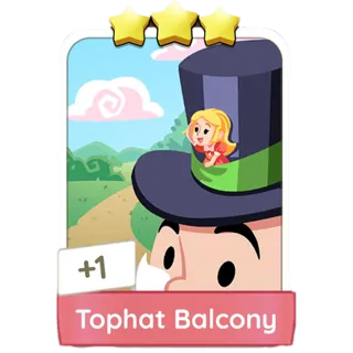 Top hat Balcony - Monopoly Goweedle