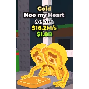 Steal a Brainrot - Noo my Heart Gold $16.2M/s