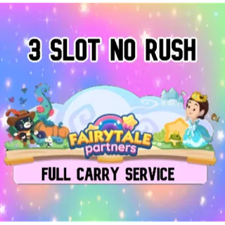 3 Slot Fairytale Partner Event No RUSH