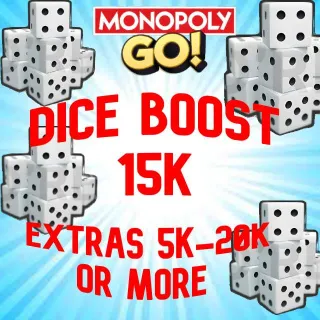 Dice Boost +15k