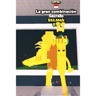 Steal a Brainrot - La grande Combinacion Gold $52.5M/s