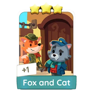 Fox and Cat - Monopoly Go
