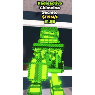Steal a Brainrot - Chimnino Radioactivo $119M/s