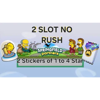 2 Slot Simpsons Partners Event No RUSH