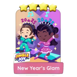 New Year's Glam Monopoly Go