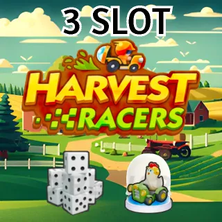 3 Slots Harvest Racers Full Carry Monopoly Go[26 Nov]