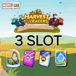 3 Slots Harvest Racers Full Carry Monopoly Go[26 Nov]