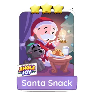 Santa Snack Monopoly Go